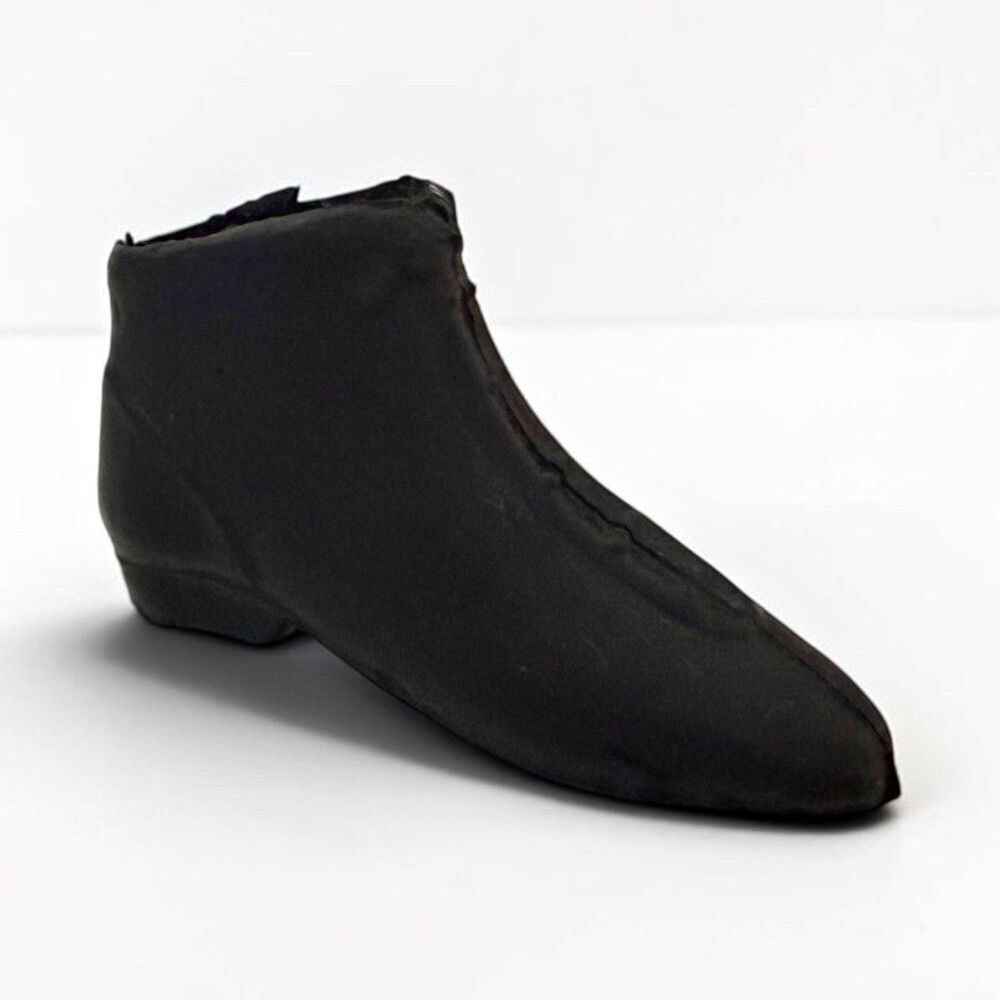Vintage Barbie Black Plastic Doll Right Foot Boot Shoe Accessory Hong Kong